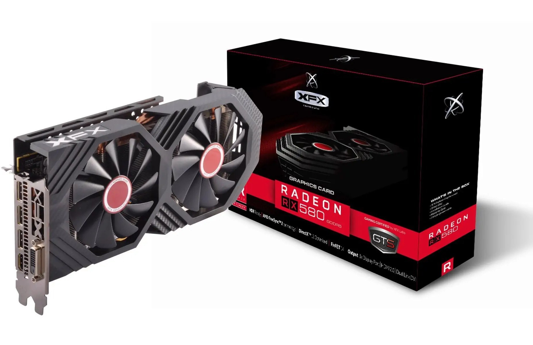  خرید و قیمت کارت گرافیک ایکس اف ایکس مدل XFX RX580 8GB استوک 