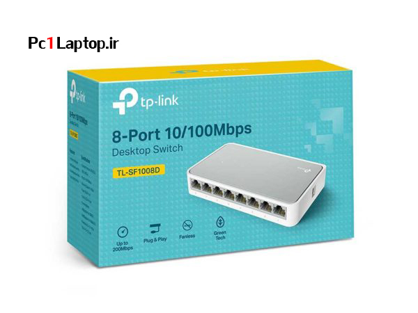  سوئیچ 8 پورت 10/100Mbps تی پی لینک مدل TL-SF1008D 