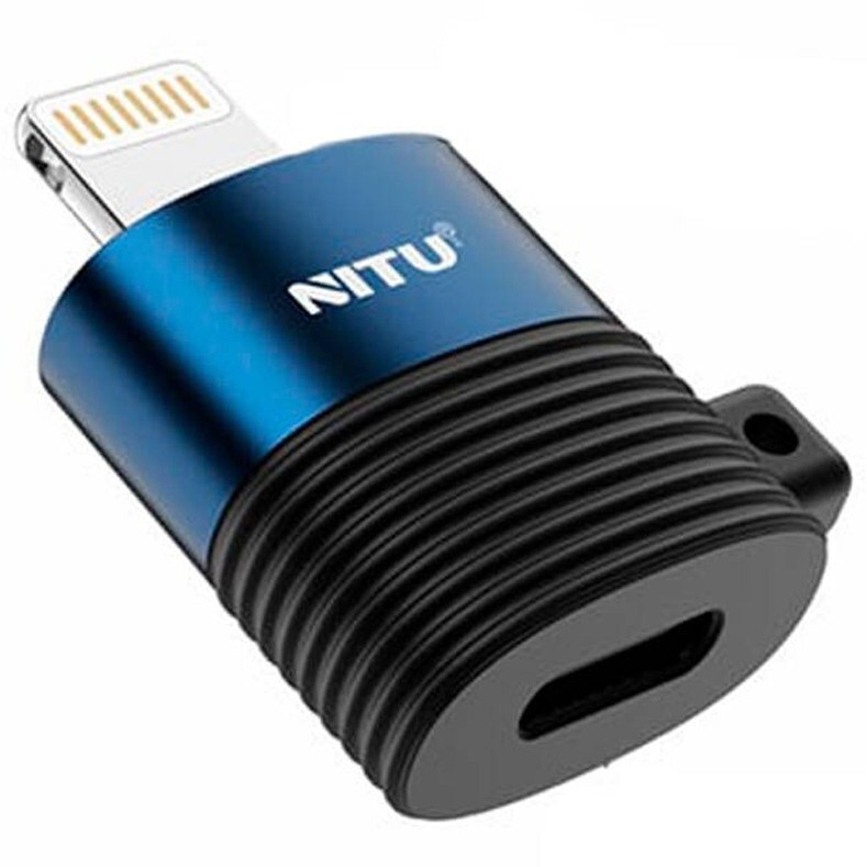  مبدل USB-C به لایتنینگ نیتو مدل Nitu NT-CN14 